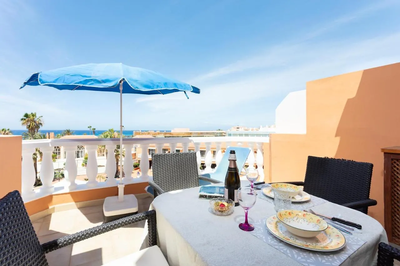 Apartment Playa Las Vistas 2 With Breathtaking Sea View, Only 100 M To The Sea, Heated Pool, Aircondition For A Fee, Wifi Playa de las Américas 0*,